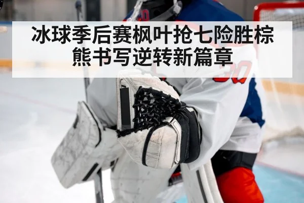 hockey goalie save